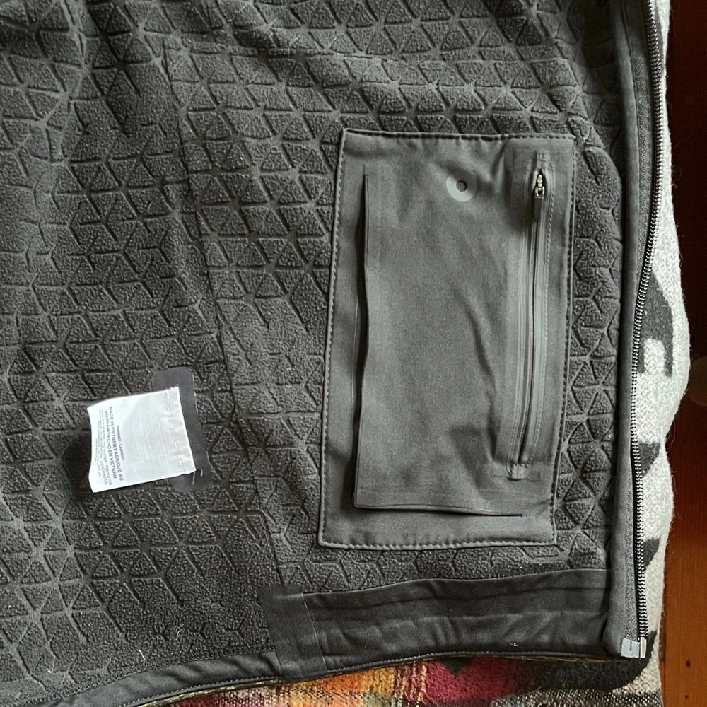 Nike Olive Green Hombre Cold Weather Lined Full-Zip Running Jacket - Picture 5 of 8